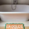 Alfombra De Baño Diseño "Dolce Vita"