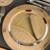 Bajoplato Plateado