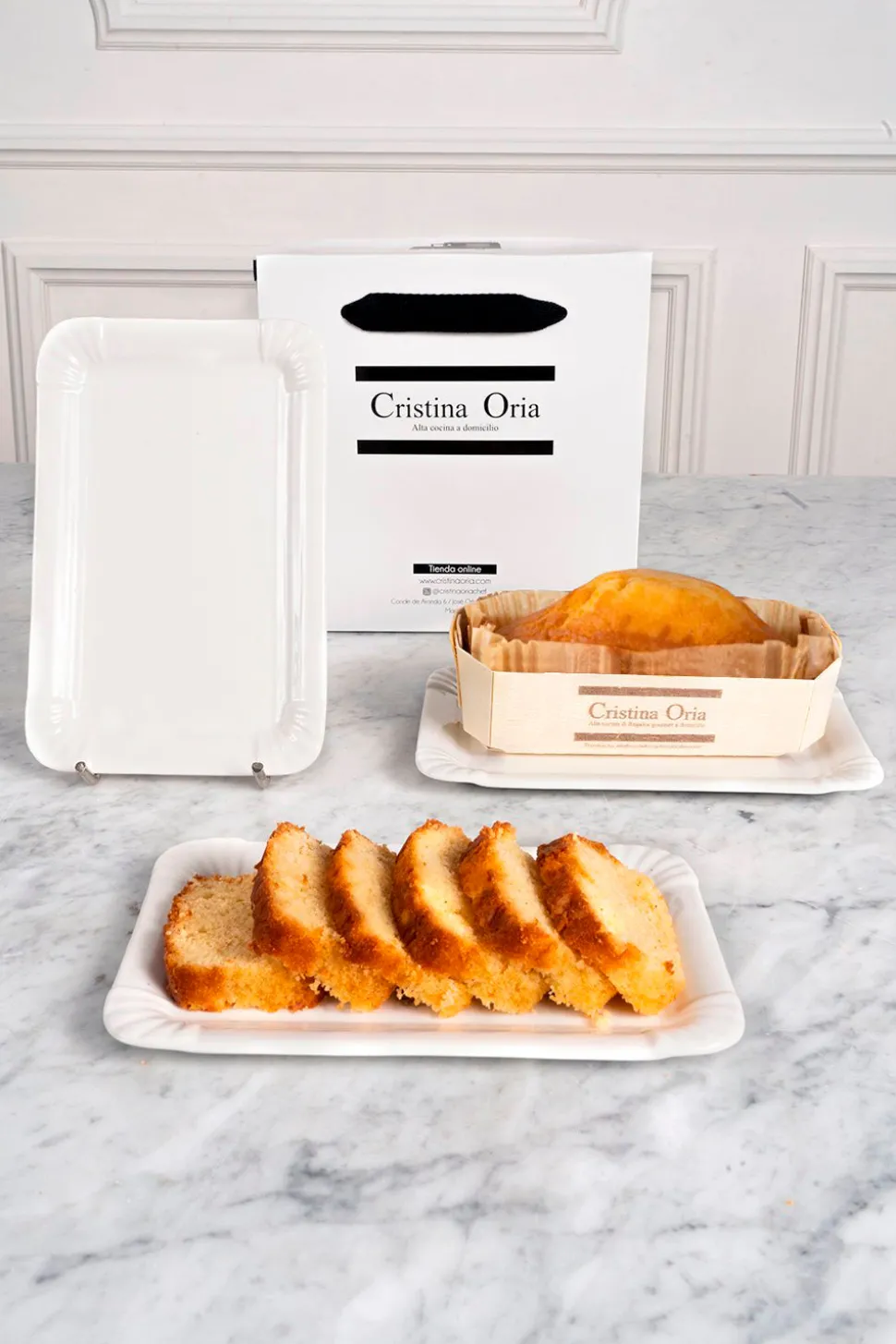 Bandeja Blonda & Bizcocho En Bolsa