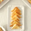 Bandeja Blonda Cerámica Blanca Mediana