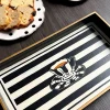 Bandeja Decorativa Pintada a Mano con Diseño CO