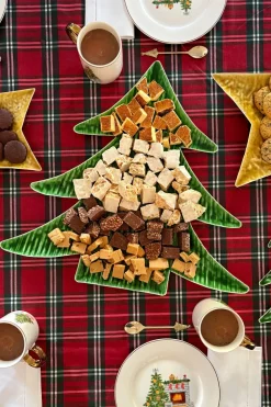 Bandeja Diseño Árbol Verde