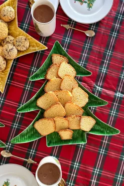 Bandeja Diseño Árbol Verde