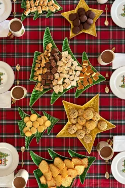Bandeja Diseño Árbol Verde