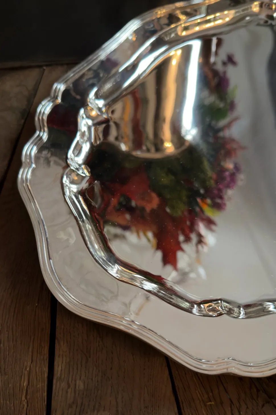 Bandeja Oval De Plata CO
