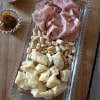 Bandeja Rectangular Cristal Bolitas Grande