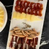 Bandeja Rectangular De Mármol Con Diseño De Ciervo
