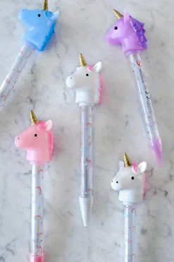 Bolígrafo Unicornio Luminoso
