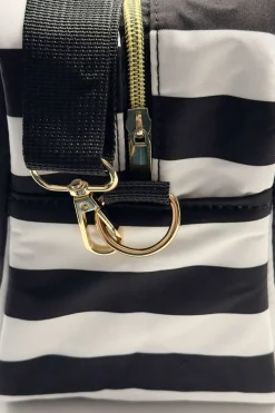Bolsa Isotérmica Blanca Y Negra Con Mensaje “Delicious Moments”