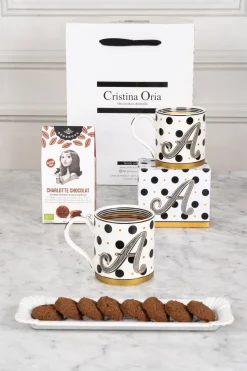 Bolsa Taza Iniciales & Galletas Sin Gluten