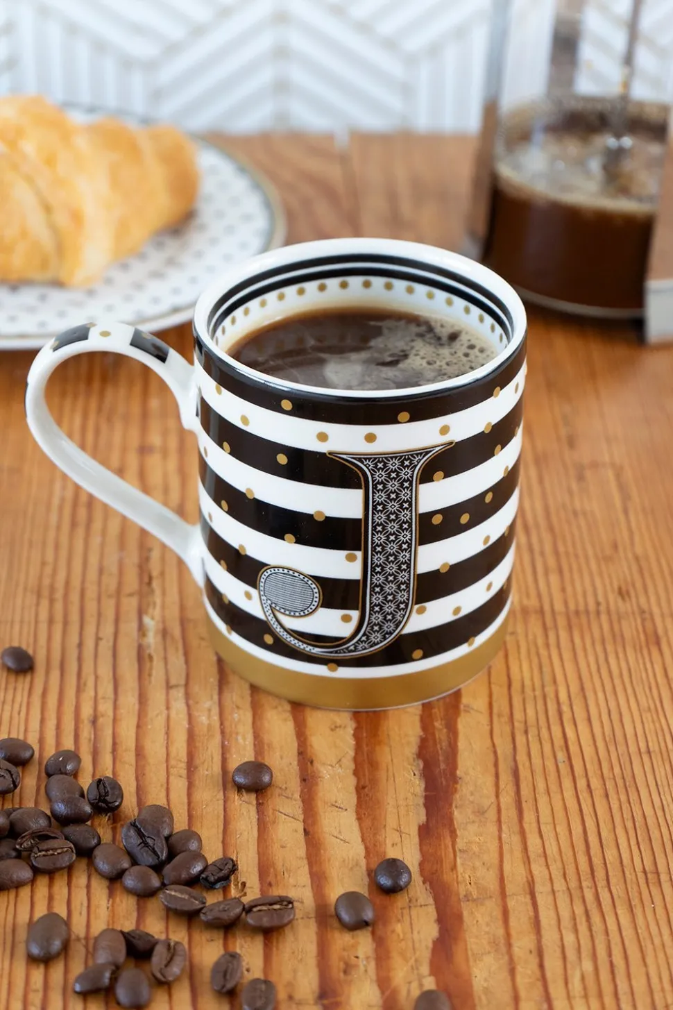Bolsa Taza Iniciales & Galletas Sin Gluten