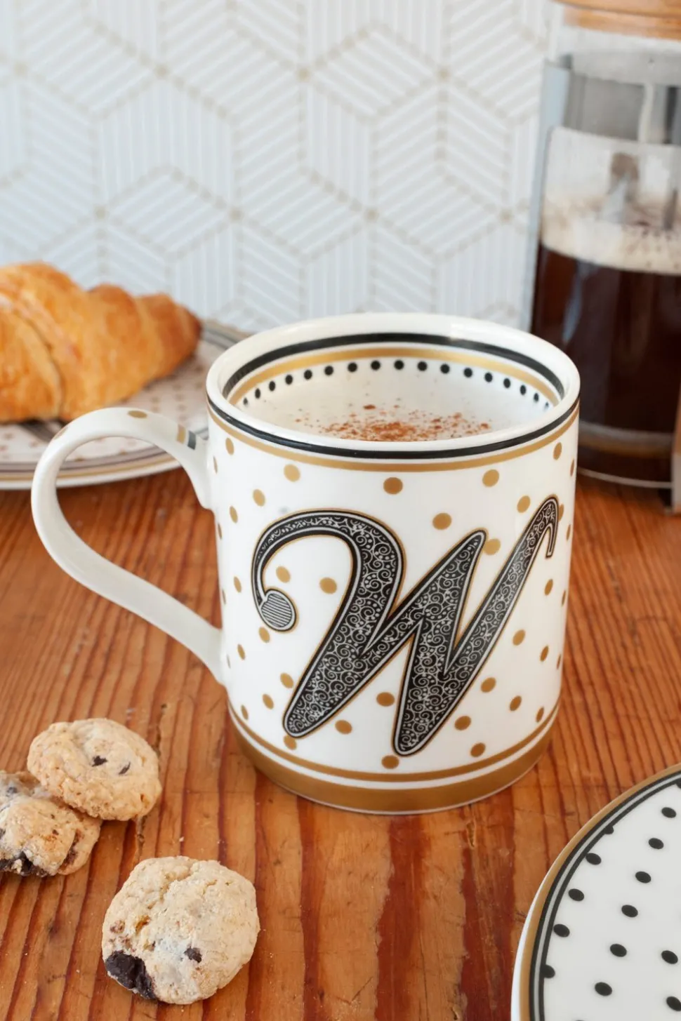 Bolsa Taza Iniciales & Galletas Sin Gluten
