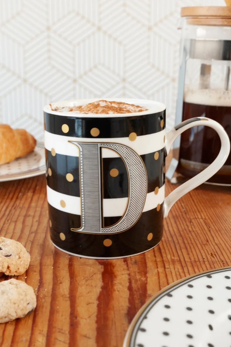 Bolsa Taza Iniciales & Galletas Sin Gluten