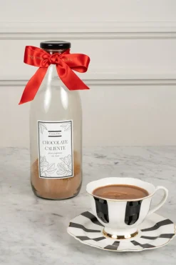 Botella Preparado De Chocolate Caliente