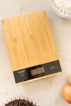 Báscula Digital De Bambú
