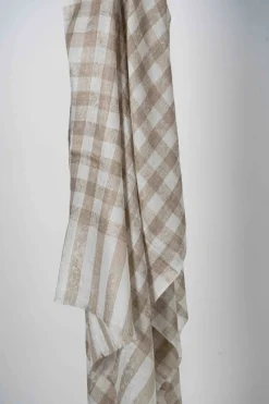 Bufanda De Cashmere Cuadros Grandes
