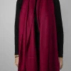 Bufanda De Cashmere Lisa Frambuesa