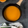 Cacerola Negra Con Mango De Madera