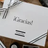 Caja Blanca Co Pequeña "Gracias"