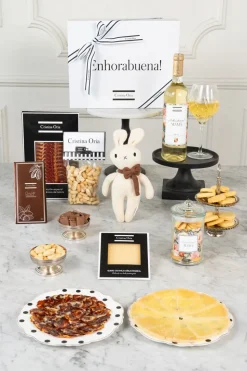 Caja Recién Mamá Capricho Gourmet & Conejo Con Lazo CO