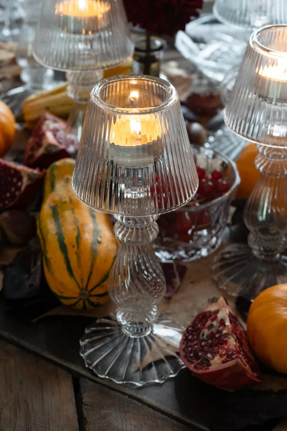 Candelabro De Cristal Con Diseño De Lámpara Milán