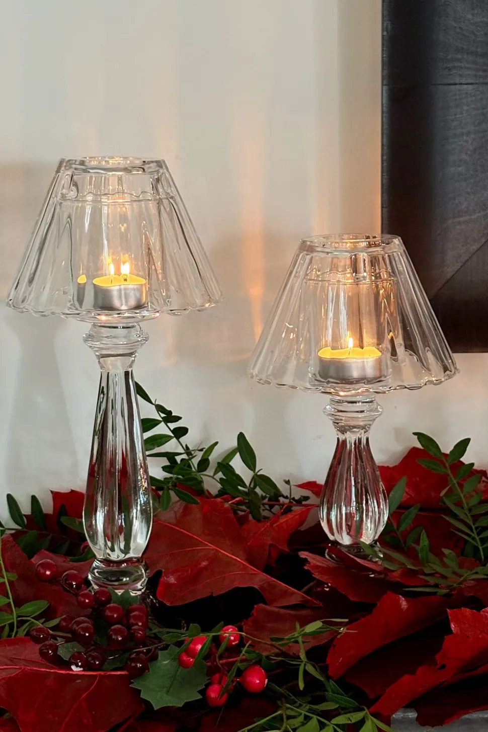 Candelabro De Cristal Con Diseño De Lámpara París