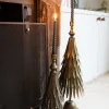 Candelabro De Metal Dorado Con Diseño De Árbol 56 Cm