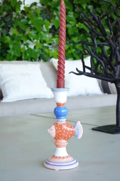 Candelabro Pez Naranja