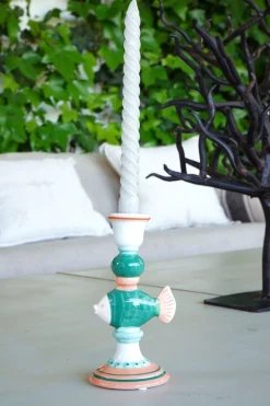 Candelabro Pez Verde