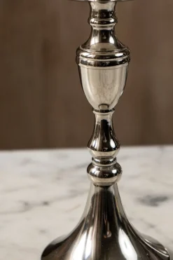 Candelabro Plateado Grande Co