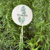 Cartel Para Plantas De Jardín Romero