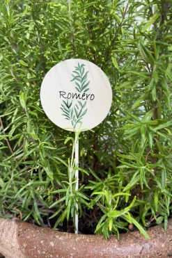 Cartel Para Plantas De Jardín Romero