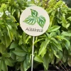 Cartel Para Plantas de Jardín Albahaca