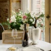 Champanera de Plata y Champagne Bollinger
