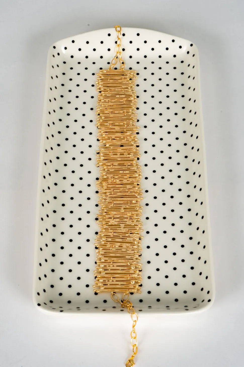 Choker Dorado Con Diseño Irregular