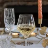 Copa De Vino Ovalada Cristal Espiga