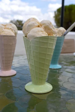 Copas De Helado Con Forma De Cono