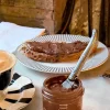 Crema De Avellanas Con Cacao Y Barquillo Crujiente