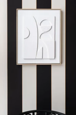 Cuadro De Lienzo Abstracto Con Efecto 3D