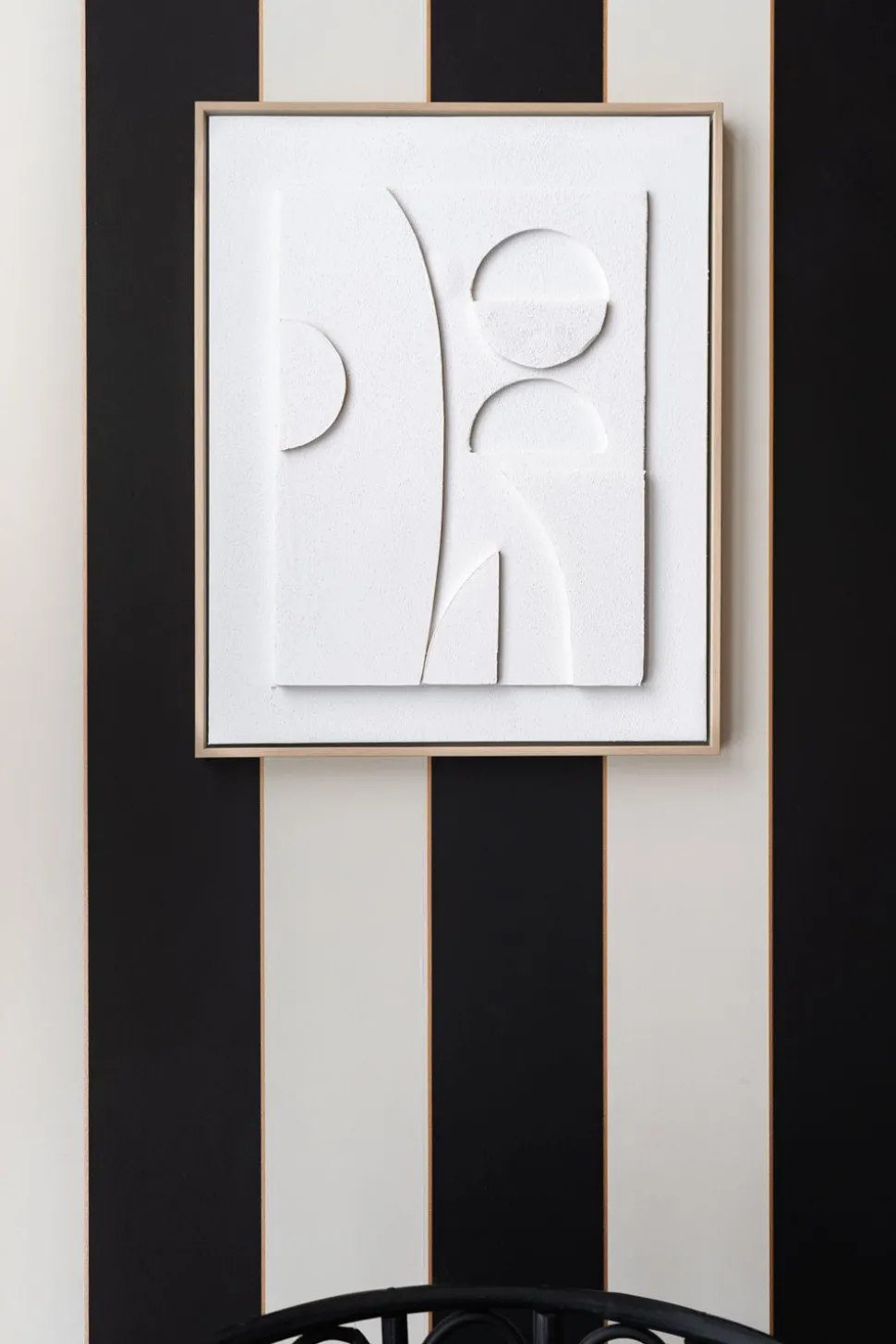 Cuadro De Lienzo Abstracto Con Efecto 3D