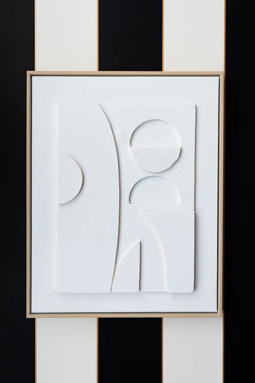 Cuadro De Lienzo Abstracto Con Efecto 3D
