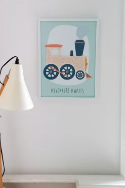 Cuadros Infantiles Con Diseño De Vehículos En Relieve