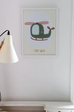 Cuadros Infantiles Con Diseño De Vehículos En Relieve