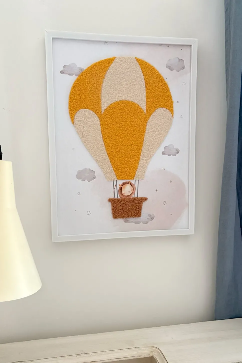 Cuadros Infantiles Con Diseño De Globos Y Animales En Relieve