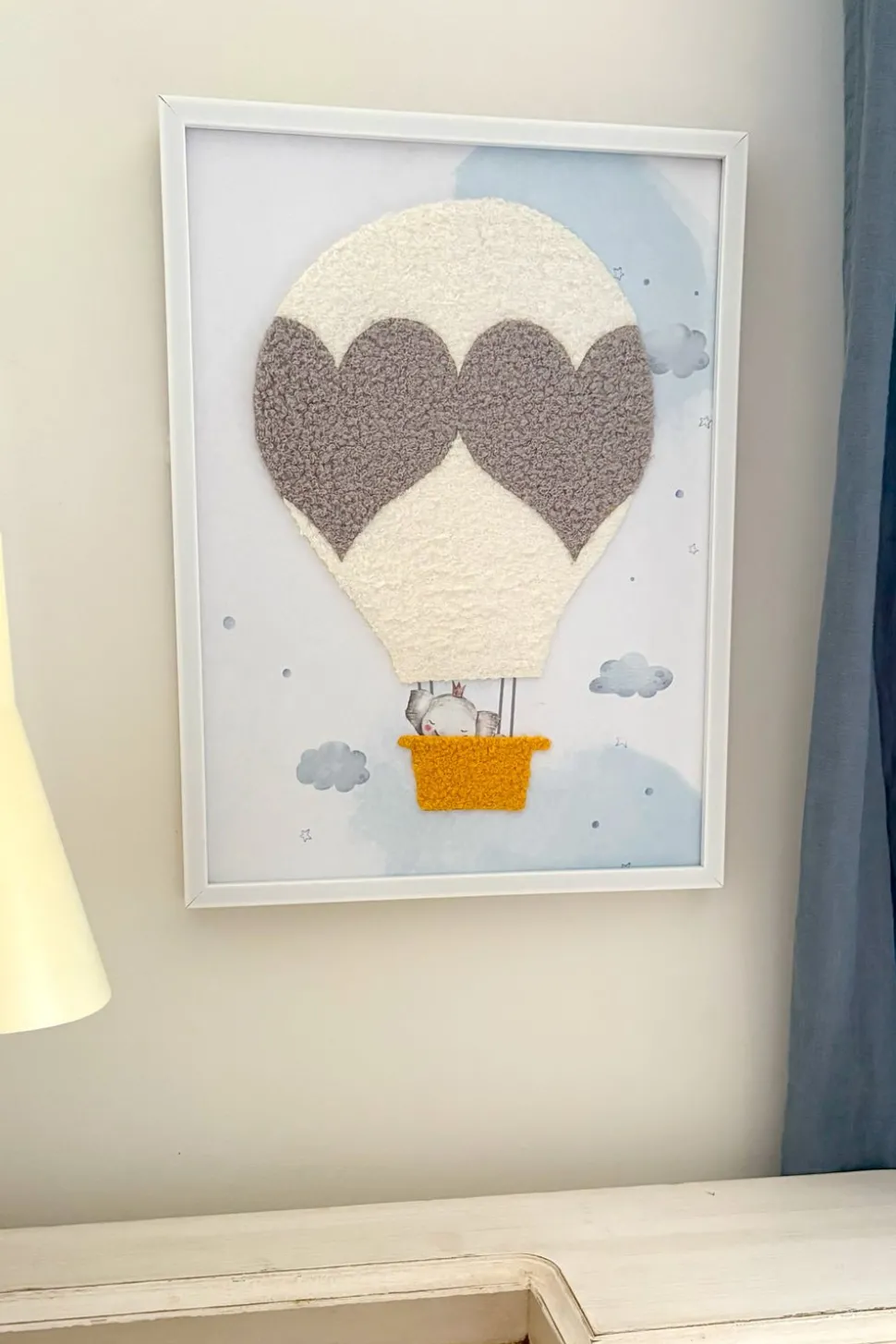 Cuadros Infantiles Con Diseño De Globos Y Animales En Relieve