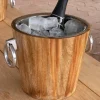 Cubitera Alta De Madera Con Arandelas