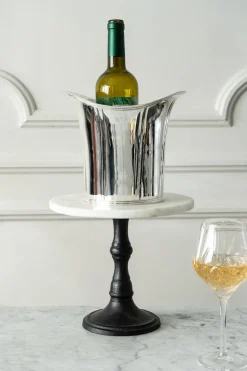 Cubitera Con Diseño Irregular De Plata CO