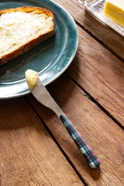 Cuchillo Con Diseño De Cuadros Escoceses