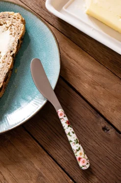 Cuchillo Con Diseño De Rosas
