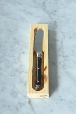 Cuchillo De Foie Negro Cristina Oria En Caja De Madera